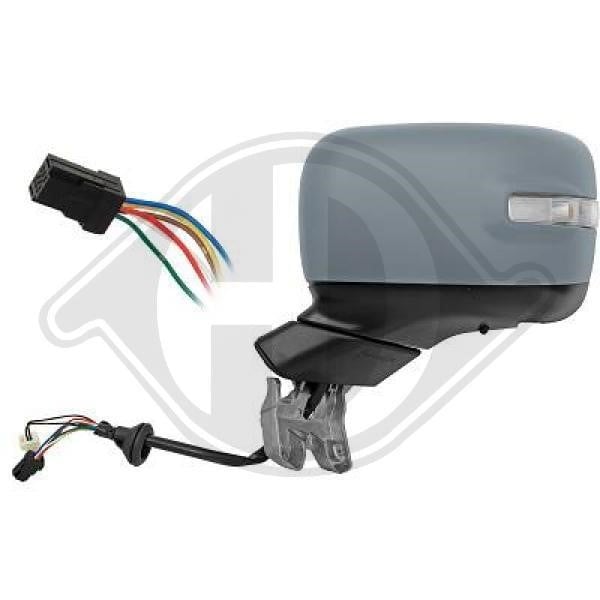 Diederichs 2660225 Rearview mirror external left 2660225: Buy near me in Poland at 2407.PL - Good price!