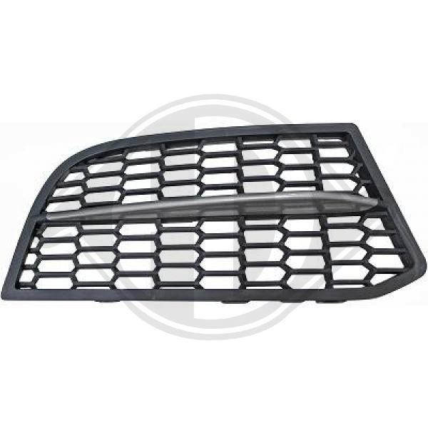 Diederichs 1225246 Front bumper grille (plug) right 1225246: Buy near me in Poland at 2407.PL - Good price!