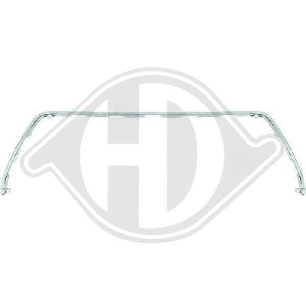 Diederichs 6660047 Grille frame 6660047: Buy near me in Poland at 2407.PL - Good price!