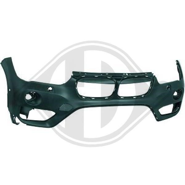 Diederichs 1266053 Front bumper 1266053: Buy near me in Poland at 2407.PL - Good price!