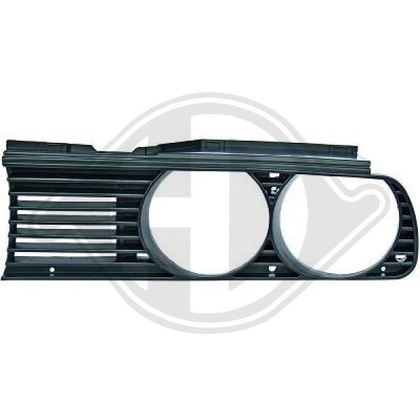 Diederichs 1211245 Front bumper grille (plug) left 1211245: Buy near me in Poland at 2407.PL - Good price!