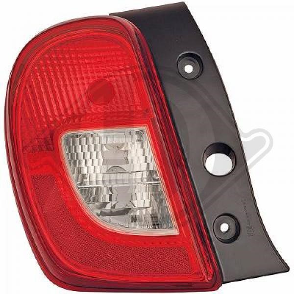 Diederichs 6025191 Tail lamp left 6025191: Buy near me in Poland at 2407.PL - Good price!