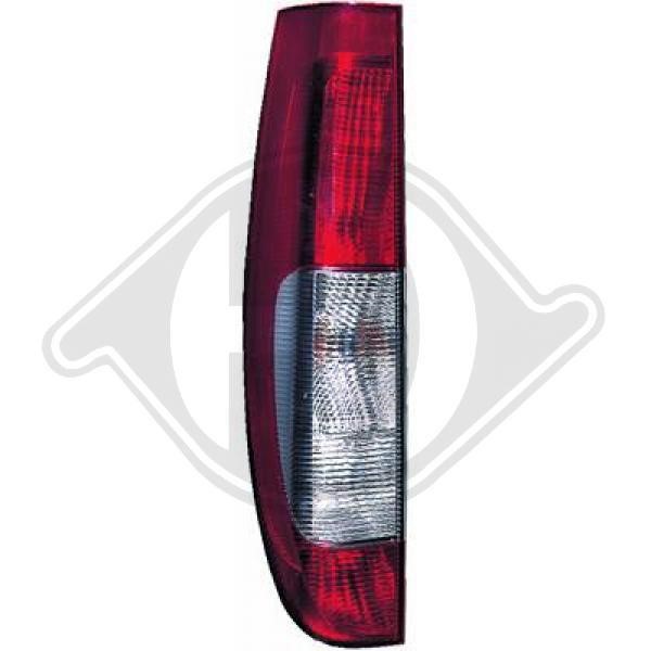 Diederichs 1666093 Tail lamp left 1666093: Buy near me in Poland at 2407.PL - Good price!