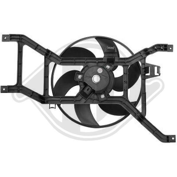 Diederichs DCL1073 Hub, engine cooling fan wheel DCL1073: Buy near me in Poland at 2407.PL - Good price!