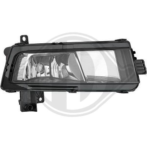 Diederichs 2297088 Fog headlight, right 2297088: Buy near me in Poland at 2407.PL - Good price!