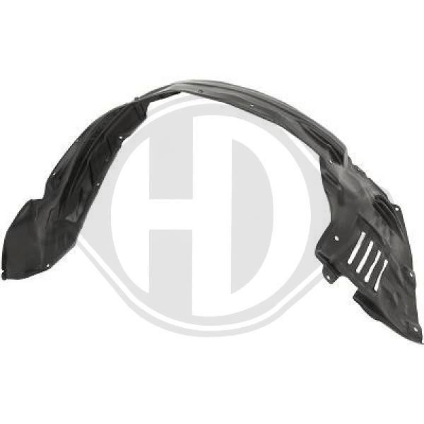 Diederichs 5845809 Fender liner front left 5845809: Buy near me in Poland at 2407.PL - Good price!