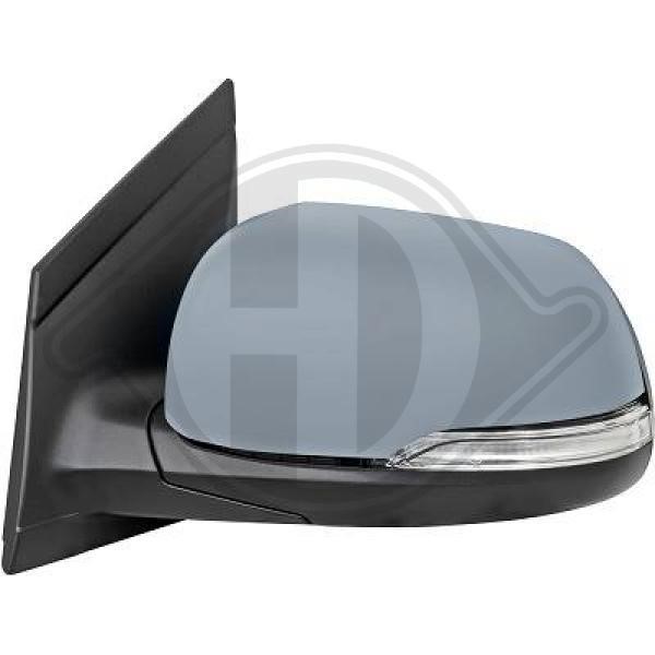 Diederichs 6506125 Rearview mirror external left 6506125: Buy near me in Poland at 2407.PL - Good price!