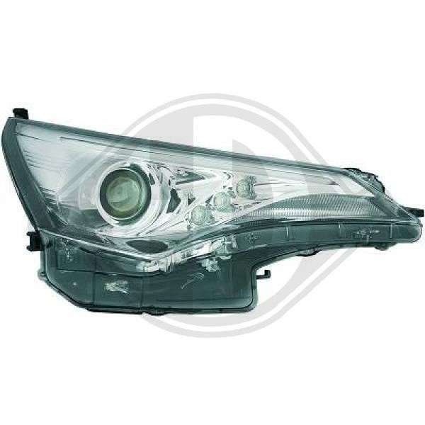 Diederichs 6625280 Headlight right 6625280: Buy near me in Poland at 2407.PL - Good price!