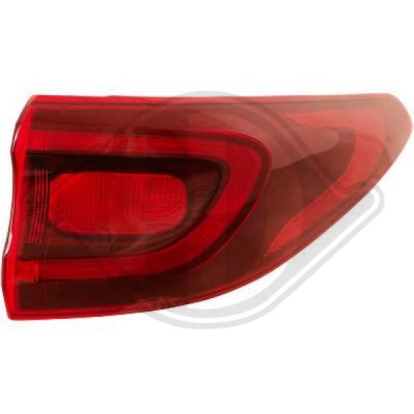 Diederichs 6523990 Tail lamp right 6523990: Buy near me at 2407.PL in Poland at an Affordable price!