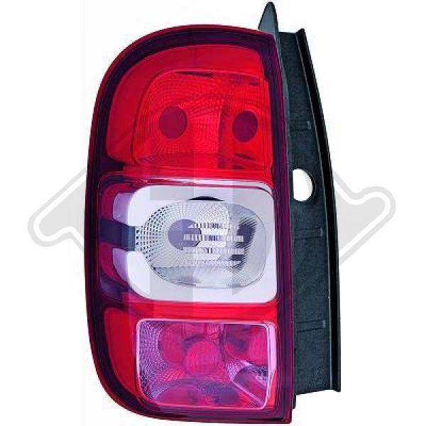 Diederichs 4560191 Tail lamp left 4560191: Buy near me in Poland at 2407.PL - Good price!