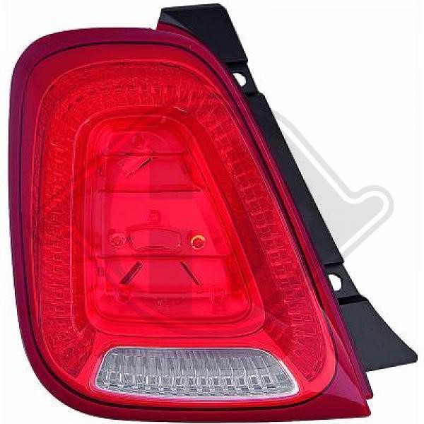 Diederichs 3405191 Tail lamp left 3405191: Buy near me in Poland at 2407.PL - Good price!