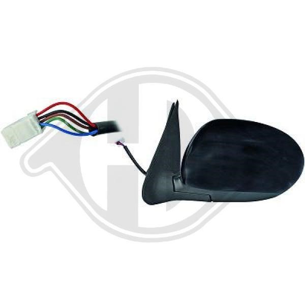 Diederichs 6075225 Rearview mirror external left 6075225: Buy near me in Poland at 2407.PL - Good price!