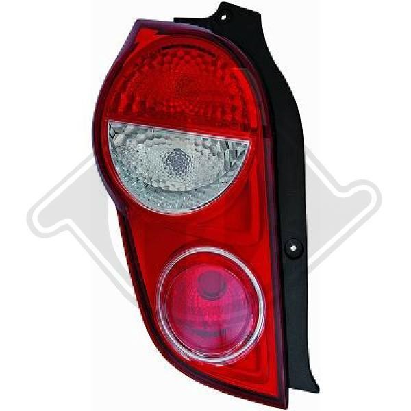 Diederichs 6933091 Tail lamp left 6933091: Buy near me in Poland at 2407.PL - Good price!