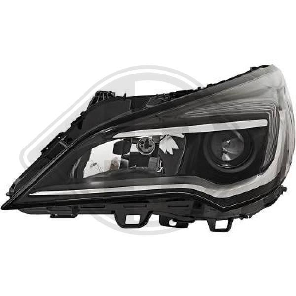 Diederichs 1808981 Headlight left 1808981: Buy near me at 2407.PL in Poland at an Affordable price!