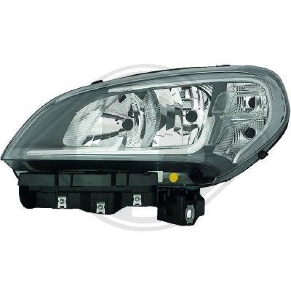 Diederichs 3486183 Headlight left 3486183: Buy near me at 2407.PL in Poland at an Affordable price!