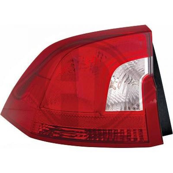 Diederichs 7662091 Tail lamp left 7662091: Buy near me in Poland at 2407.PL - Good price!