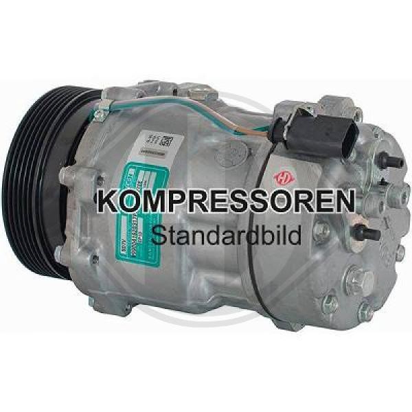 Diederichs DCK1597 Compressor, air conditioning DCK1597: Buy near me at 2407.PL in Poland at an Affordable price!