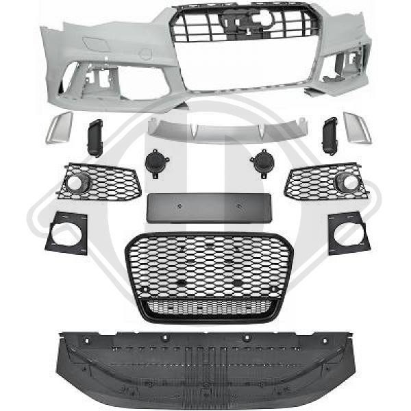 Diederichs 1028550 Front bumper 1028550: Buy near me at 2407.PL in Poland at an Affordable price!
