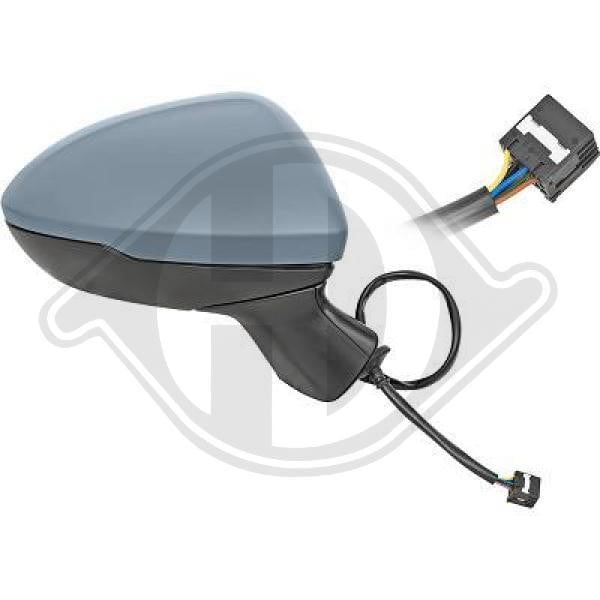 Diederichs 1808324 Rearview mirror external right 1808324: Buy near me in Poland at 2407.PL - Good price!