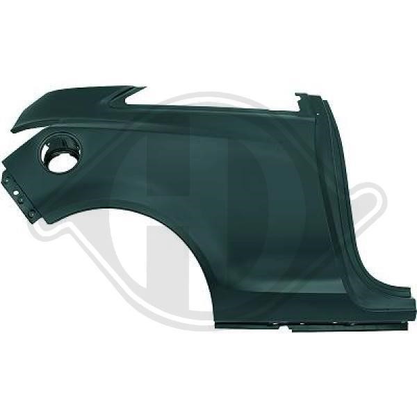 Diederichs 1814034 Rear fender right 1814034: Buy near me in Poland at 2407.PL - Good price!