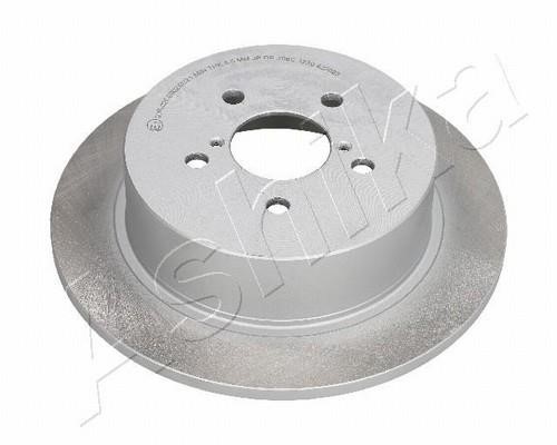 Ashika 61-07-706C Rear brake disc, non-ventilated 6107706C: Buy near me in Poland at 2407.PL - Good price!
