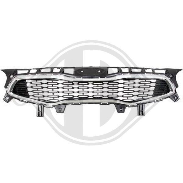 Diederichs 6554141 Grille radiator 6554141: Buy near me in Poland at 2407.PL - Good price!