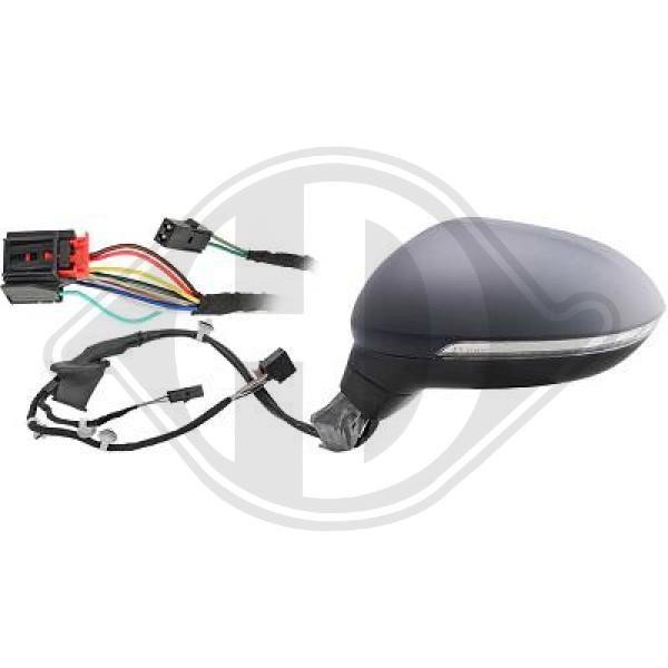 Diederichs 2249029 Rearview mirror external left 2249029: Buy near me in Poland at 2407.PL - Good price!