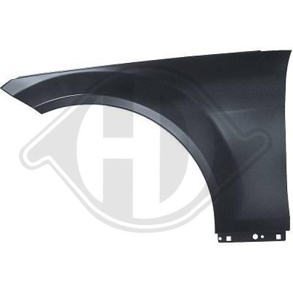 Diederichs 1672107 Front fender left 1672107: Buy near me in Poland at 2407.PL - Good price!