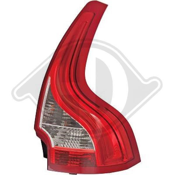 Diederichs 7676090 Tail lamp right 7676090: Buy near me at 2407.PL in Poland at an Affordable price!