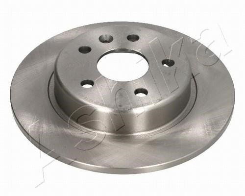 Ashika 61-00-0410 Rear brake disc, non-ventilated 61000410: Buy near me in Poland at 2407.PL - Good price!