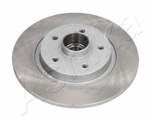 Ashika 61-00-0511C Rear brake disc, non-ventilated 61000511C: Buy near me at 2407.PL in Poland at an Affordable price!