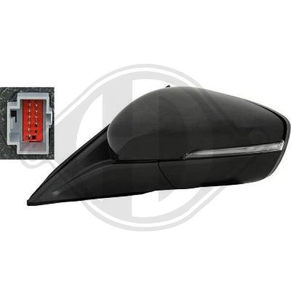 Diederichs 1530027 Rearview mirror external left 1530027: Buy near me in Poland at 2407.PL - Good price!
