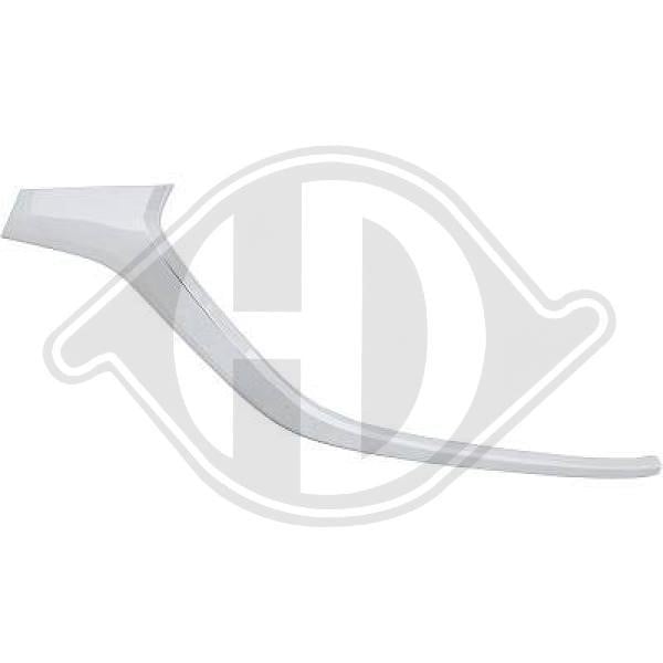 Diederichs 5606062 Moulding front bumper right chrom 5606062: Buy near me in Poland at 2407.PL - Good price!