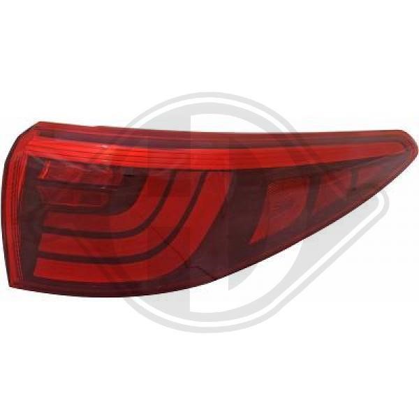 Diederichs 6523890 Tail lamp right 6523890: Buy near me in Poland at 2407.PL - Good price!