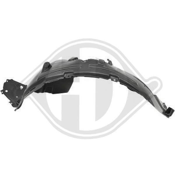 Diederichs 6046809 Fender liner front left 6046809: Buy near me in Poland at 2407.PL - Good price!
