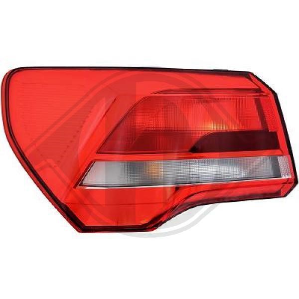 Diederichs 1066091 Tail lamp left 1066091: Buy near me in Poland at 2407.PL - Good price!