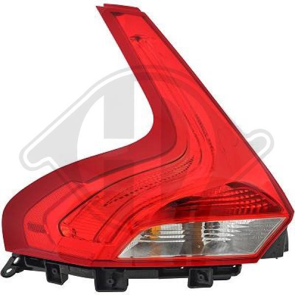 Diederichs 7615691 Tail lamp left 7615691: Buy near me in Poland at 2407.PL - Good price!