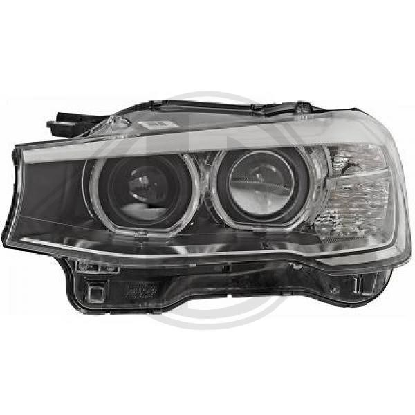 Diederichs 1276181 Headlight left 1276181: Buy near me at 2407.PL in Poland at an Affordable price!
