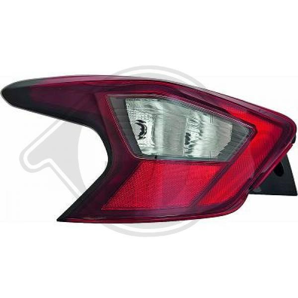 Diederichs 6026091 Tail lamp left 6026091: Buy near me in Poland at 2407.PL - Good price!