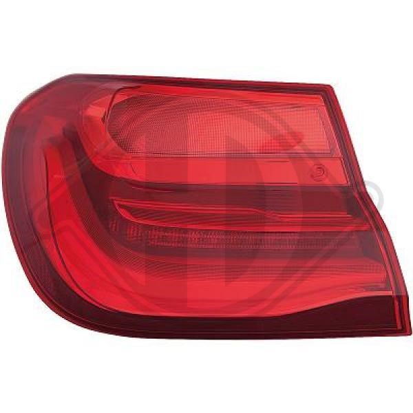 Diederichs 1260091 Tail lamp left 1260091: Buy near me in Poland at 2407.PL - Good price!