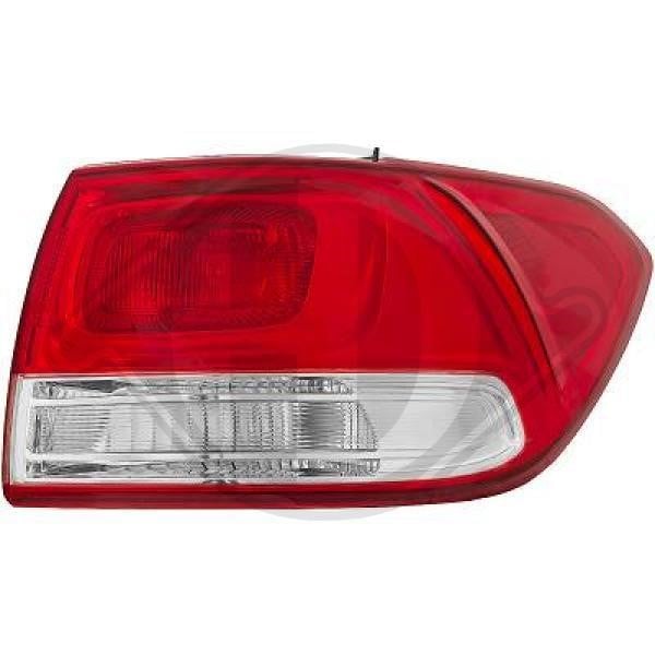 Diederichs 6587090 Tail lamp right 6587090: Buy near me in Poland at 2407.PL - Good price!
