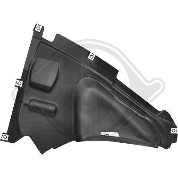 Diederichs 1217109 Fender liner front left 1217109: Buy near me in Poland at 2407.PL - Good price!