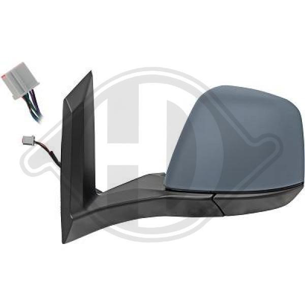 Diederichs 1455629 Rearview mirror external left 1455629: Buy near me at 2407.PL in Poland at an Affordable price!