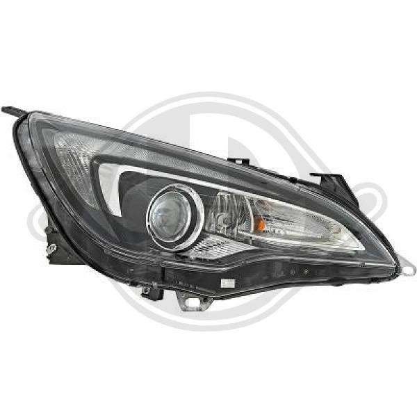 Diederichs 1807884 Headlight right 1807884: Buy near me in Poland at 2407.PL - Good price!