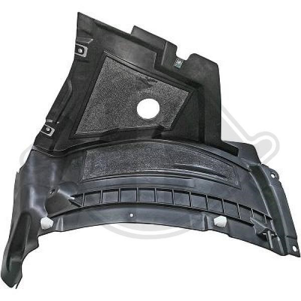 Diederichs 1028109 Fender liner front left 1028109: Buy near me in Poland at 2407.PL - Good price!