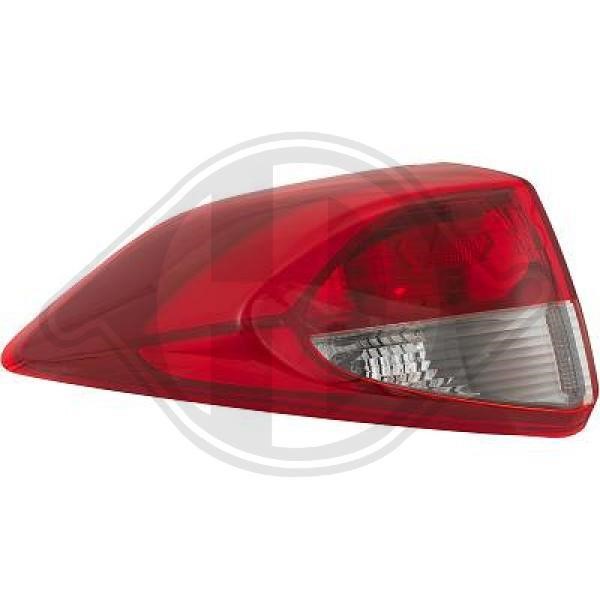 Diederichs 6862091 Tail lamp left 6862091: Buy near me in Poland at 2407.PL - Good price!