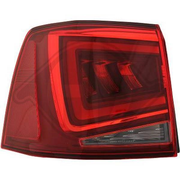 Diederichs 7491191 Tail lamp left 7491191: Buy near me in Poland at 2407.PL - Good price!
