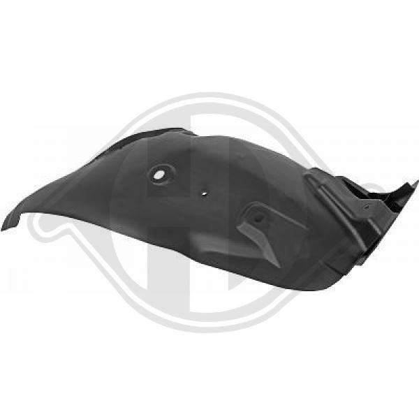 Diederichs 4465017 Fender liner front left 4465017: Buy near me in Poland at 2407.PL - Good price!