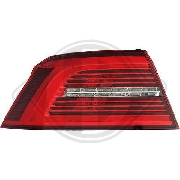 Diederichs 2249191 Tail lamp left 2249191: Buy near me in Poland at 2407.PL - Good price!