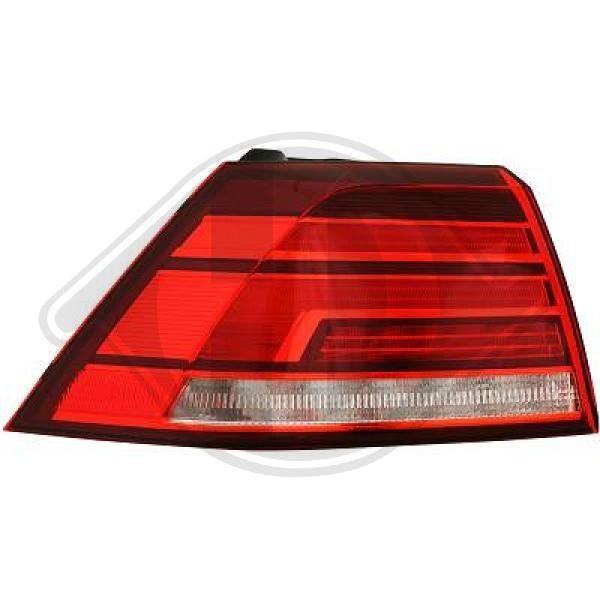 Diederichs 2217091 Tail lamp left 2217091: Buy near me in Poland at 2407.PL - Good price!